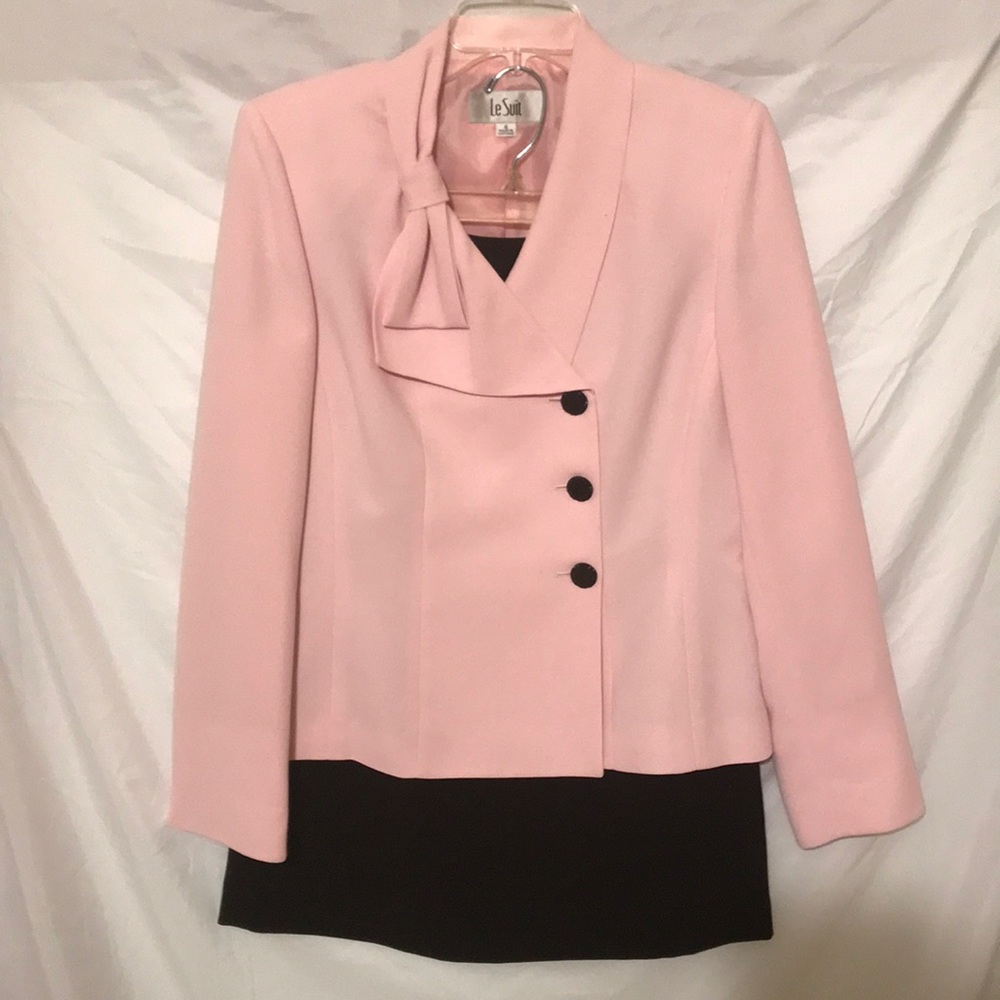 Pink Blazer and Skirt Ser